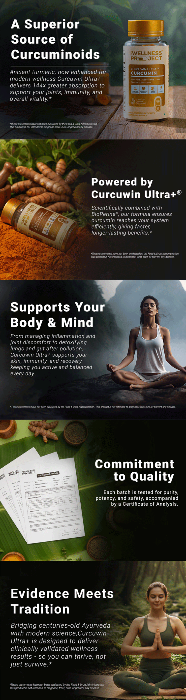 Curcuwin Ultra+® - Curcumin Tablets – The Wellness Project