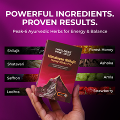 Himalayan Shilajit Honey Sticks Pro (Berry Bloom) - Trial Pack