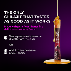 Himalayan Shilajit Honey Sticks Pro (Berry Bloom) - Trial Pack