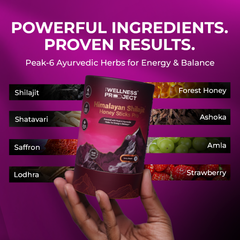 Himalayan Shilajit Honey Sticks Pro (Berry Bloom)