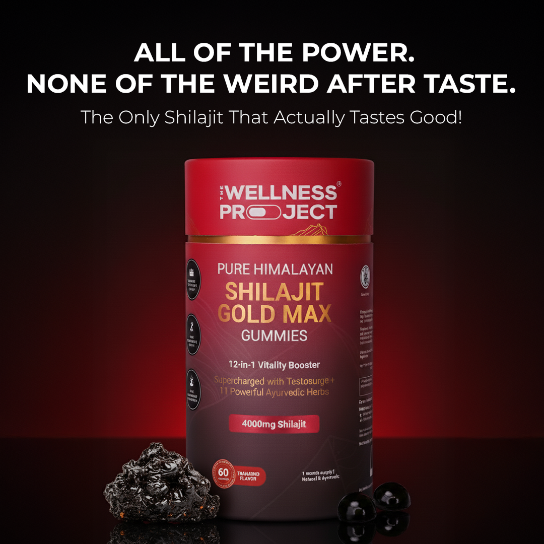 12-in-1 Pure Himalayan Shilajit Gold Max Gummies