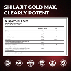 12-in-1 Pure Himalayan Shilajit Gold Max Gummies