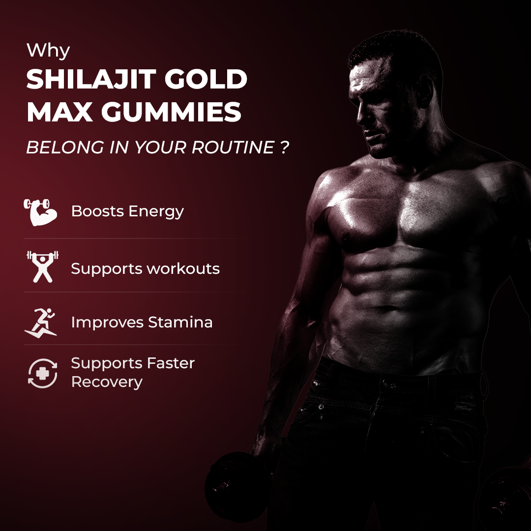 12-in-1 Pure Himalayan Shilajit Gold Max Gummies