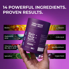 14-in-1 Hair, Skin & Nails Gummies