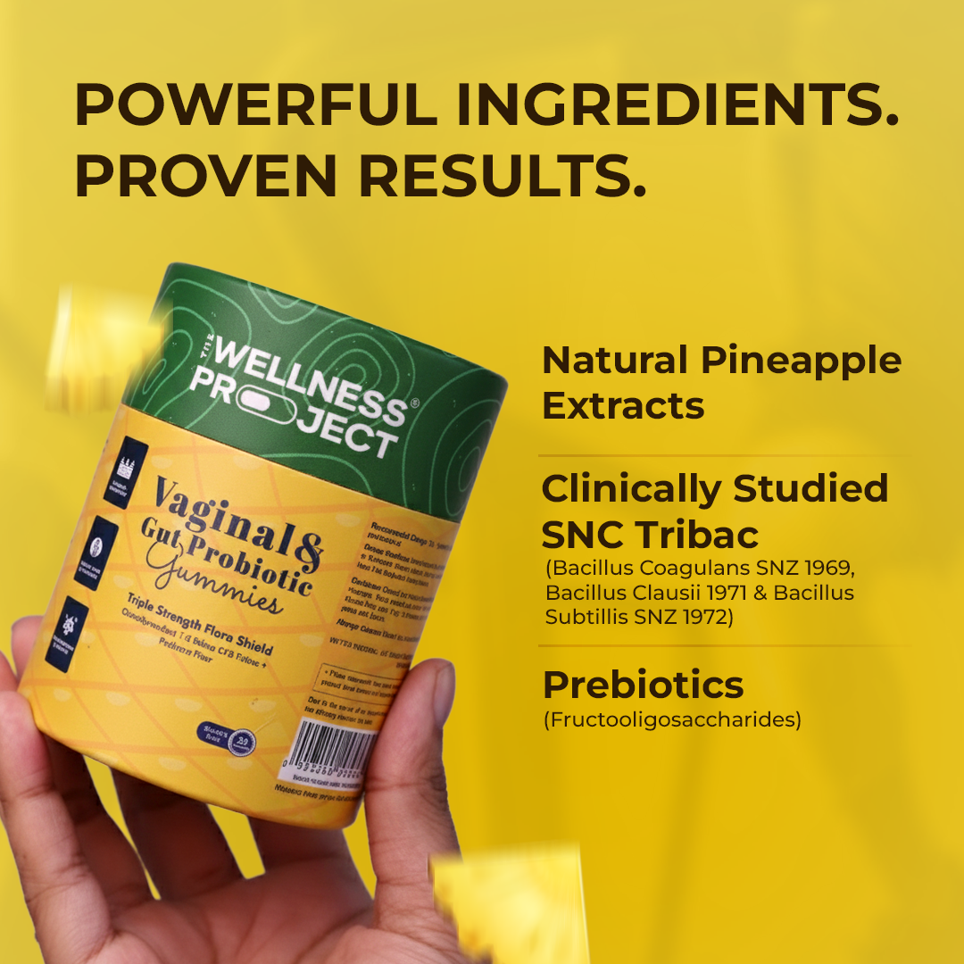 Vaginal & Gut Probiotic + Prebiotic Gummies