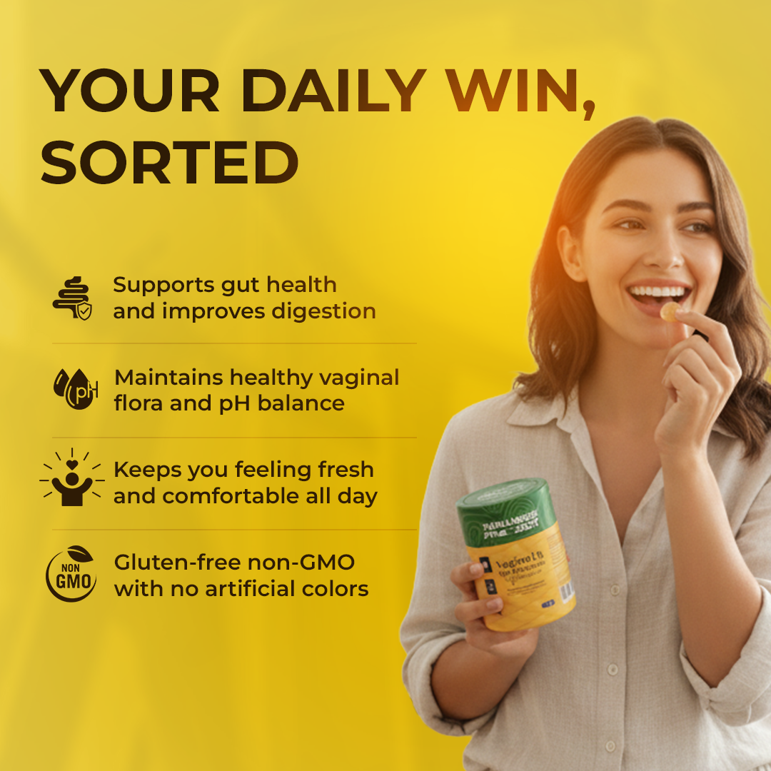 Vaginal & Gut Probiotic + Prebiotic Gummies